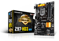 1150 MAINBOARD GIGABYTE GA-Z97-HD3 DDR3 GEN4th มีการรับประกันจากทางร้าน a As the Picture One