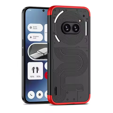 Nothing Phone 2A A142 Case 3 in 1 Quality PC Protection Shockproof Hard Back Cover Matte Phone Case 