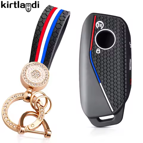 Silicone Holder Key Cover Accsesories For BMW x1 u11 Series 7 735i 740Li X7 I7 G07 LCI XM x1 2024 u