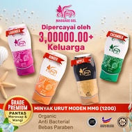 120G MMG Essential Oil Minyak Angin Kayu Putih Bidara Massage Gel Oil Urut MMG Borong