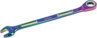 SK11 SPD-G14P Ratchet Wrench Light, Rainbow, 0.6 inches (14 mm), 72 Gear Count, Easy to Work in Narr
