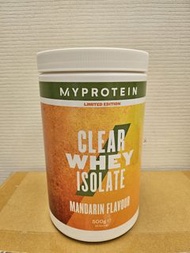 MyProtein Clear Whey Isolate 透明分離乳清蛋白粉蜜柑口味 500g 20份裝