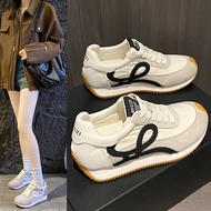 FSCL-601 Forrest Gump Shoes Women 2025 Spring Summer New Style White Shoes Retro German Training Sho