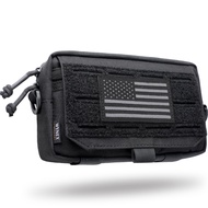 WYNEX Tactical Molle Admin Pouch,Tactical EDC Bag Utility Laser Cut EDC Tool Pouch Bag Annexes with