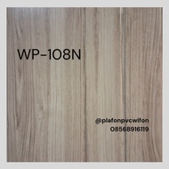 Plafon PVC motif kayu PVC WIFON Laminate WP-108 doff 20cm