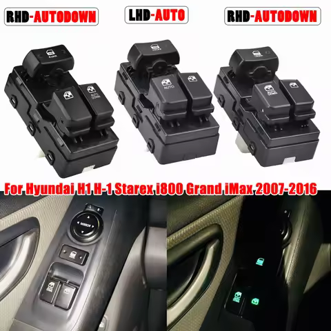 93571-4H110 Electric Power Window Control Lifter Switch Button For Hyundai H1 H-1 Starex i800 Grand 