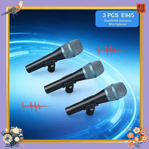 Wholesale 3 PCS Evolution 900 Series E945 Dynamic Microphone Live Performances Live Streaming Confer