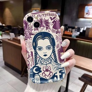Dark Gothic Movie Wednesday Casing for Apple iPhone 17 Air 16 15 14 13 12 11 Pro Max X XR XSMAX 8 7 