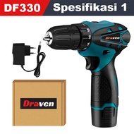 [COD siap dikirim dalam 24 jam] Bor listrik Draven DHP481 berkualitas tinggi 680N.m LBS driver benturan baterai lithium tanpa sikat Bor listrik alat listrik baterai lithium 40V 13mm impact driver listrik