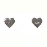 【日本直送 中古美品】Gucci GUCCI 耳環 Trademark Heart 標誌 銀 925 配件 已拋光
