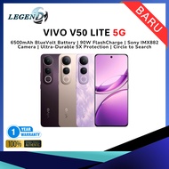 Vivo V50 Lite 5G (12GB+256GB | 12GB+512GB) Original Smartphone | 1 Year vivo Malaysia Warranty