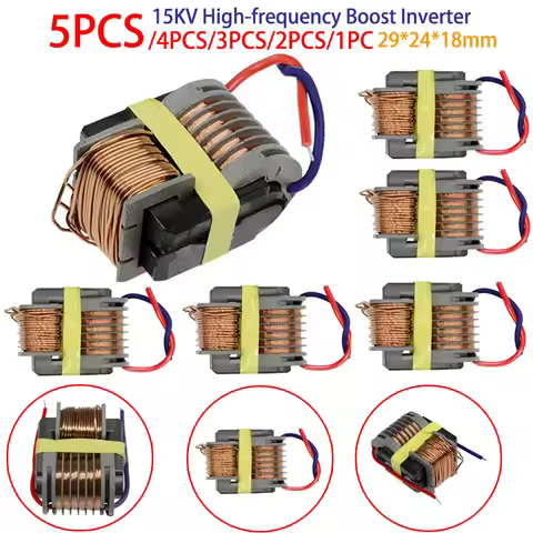 1/2/3/4/5PCS 15KV High Frequency High Voltage Inverter Coil Arc Generator 3.7V Step up Boost Convert