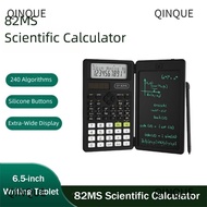 QINJUE 82MS Scientific Calculator, 82MS 240 Function 6.5-inch Writing Tablet Writing Tablet Math Cal