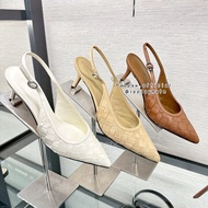 Charles&keith Woven High Heels Ivette Model : CK1-60580308 Authentic From The Shop Tongu Paper