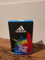 Adidas 五人團隊男性淡香水 100ml