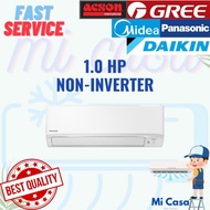 RAYA SALE KCH SARAWAK SABAH PANASONIC MIDEA DAIKIN ACSON GREE NON INVERTER AIRCOND 1 HP