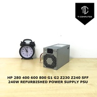 HP 280 400 600 800 G1 G2 Z230 Z240 SFF 240W REFURBISHED POWER SUPPLY PSU 702307-001 751886-001 D12-2