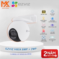 EZVIZ H80x Dual Scanning Outdoor Wi-Fi Camera – Dual Lens Zoom Near and Far, Smart Tracking, Super S