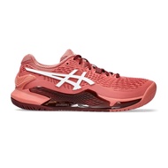Asics รองเท้าเทนนิสผู้หญิง Gel-Resolution 9 | Light Garnet/White ( 1042A208-600 )