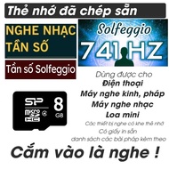 8GB Meditation Music Card 741HZ Frequency, Solfeggio Frequency - Eliminates Toxins and Negatives, Cl