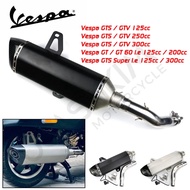 GTS GTV 125 300 250 Exhaust Muffler For Vespa GTS300 GTS250 Motorcycle Performance Muffler Exhaust P