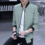 【00118fmrtfa29.my】 Men Men Jacket Spring Autumn Thin Jacket Youth Casual Korean Baseball Top Jacket 