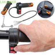 LAKAMIER Durable Electric Bike Throttle Grip Electric Scooter Speed Control Throttle Handlebar Grip E-Bike Throttle Grip/Multicolor