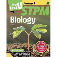 Pre-loved STPM Sem 1 Biology textbook
