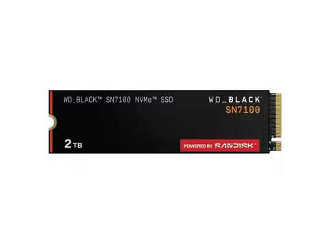 WD_BLACK SN7100 M.2 2280 2TB PCI-Express 4.0 x4 TLC 3D NAND Internal Solid State Drive (SSD) WDS200T