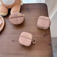 【imamura】 for Earfun Air 2 NC Case Soft Silicone Airbag Cushion Cover With Same Pendant Drop-Proof &