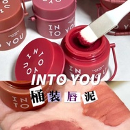 INTO YOU INTO YOU Lip Cheek Dual-use Barrel Lip Mud Street Graffiti Style Big Grams