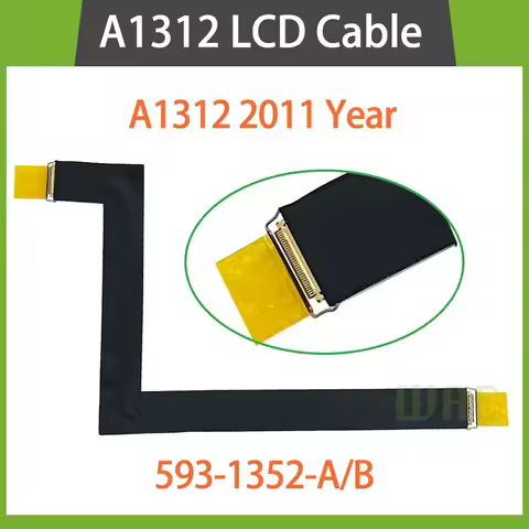 New For iMac 27" A1312 LCD LVDs Display Screen Flex Cable 593-1352 593-1352-A LED Display Cable 2011