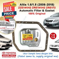 Altis 1.8 (2003-09) Altis 1.6 (08-18) Automatic Filter & Gasket (Gearbox) Auto 35168-52020 35330-0W0