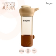 Hegen Water Bottle Ppsu 450ml/15oz-Lifestyle Color Auburn