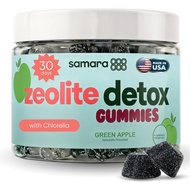 Zeolite Detox for Kids & Adults, Heavy Metal Zeolite & Chlorella Detox Gummies, Alternative to Activ