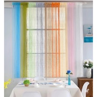 Soft Long Tassel Fringe Curtain Elegant High Quality String Curtain