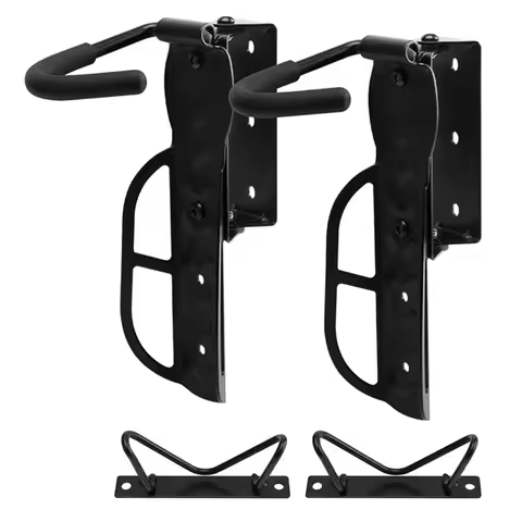 AA67-2 PACK Swivel Bike Rack Garage Wall Mount Bike Hangers For Garage Bike Rack Bicycle Storage Ver