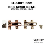 Security Room Door Guard Buckle/Hold Lock Hotel Hostel Door/Penahan Tanah Pintu Rumah