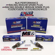 NLK Performance Racing Iridium Spark Plug & Racing Double Iridium Spark Plug Y15ZR/Y16ZR/LC135/RS150