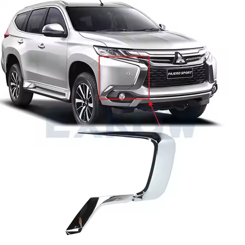 Front Bumper Side Garnish for Mitsubishi Montero Pajero Sport 2015- KS1W KS3W KS5W 2.4L 2.5L 3.0L 64