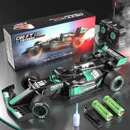 F1เหนี่ยวนำท่าทางรถแข่งบังคับรีโมทรถของเล่นรถสตันท์ RC ดริฟท์ขับเคลื่อนสี่ล้อแบบออฟโรด