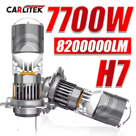 H7 H4 LED Laser Lens 1:1 Wireless LED Projector H1 9005 9006 HB3 H11 HB4 Car Headlight Plug&Play Min