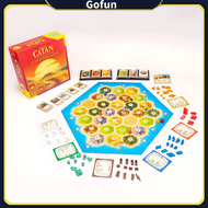 CATAN 25th  Anniversary Edition Board Game เหรียญพลาสติก (ภาษาอังกฤษ) - บอร์ดเ Includes The Base Gam