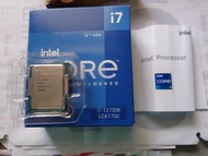 保內 超級新i7 12700K 代理盒裝 up to 5G 12900K 13900 13700 13600可