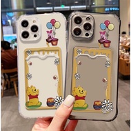 Soft Case ATM ID Card Bear Pattern for Realme Note 60 60x 50 Narzo N63 N61 10 N53 50A 50i Prime GT 6