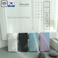 [Korean Planner] INDOCYDER Later Stories Diary 2022 Scheduler &amp; Planner Monthly Planner Diary Notebooks Scheduler 6 Type Made In Korea / Black Pick BTS Enhypen NCT 127