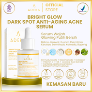 Adera Serum Wajah Glowing Putih Bersih Bebas Jerawat Kusam Flek Hitam Kerutan Berminyak Komedo Bopen