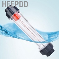 HEEPDD Liquid Meter  0.6-6m³/H Tube Type Flowmeter LZS-40 (D) Transparent for