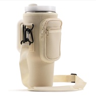 Stanl.e/y 40oz/1.1L Quengher H2.0 Tumbler Bag With Handle With Straw Lids Stainless Steel Coffee Ter