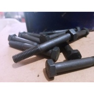 STEELBM 8.8 M08X60MM HT | STEEL BOLT NUT 8.8 M08X6CM HALF THREAD KEY 13 (5PCS)